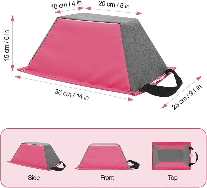 FINME Cheer Flyer Stand Stunt Stand, PU Non-Slip Flyer Stand Cheer for Promotion and Development of Flexibility, Core Strength and Conditioning in Children and Adults - Image 3